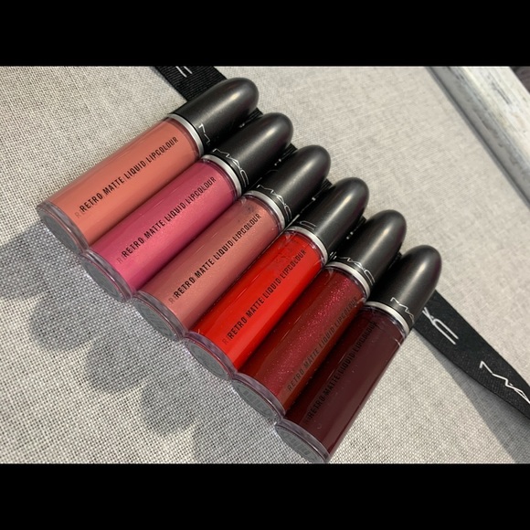 ✨💋Mac brand new Retro liquid lipsticks 6 shades ✨ - Picture 3 of 4